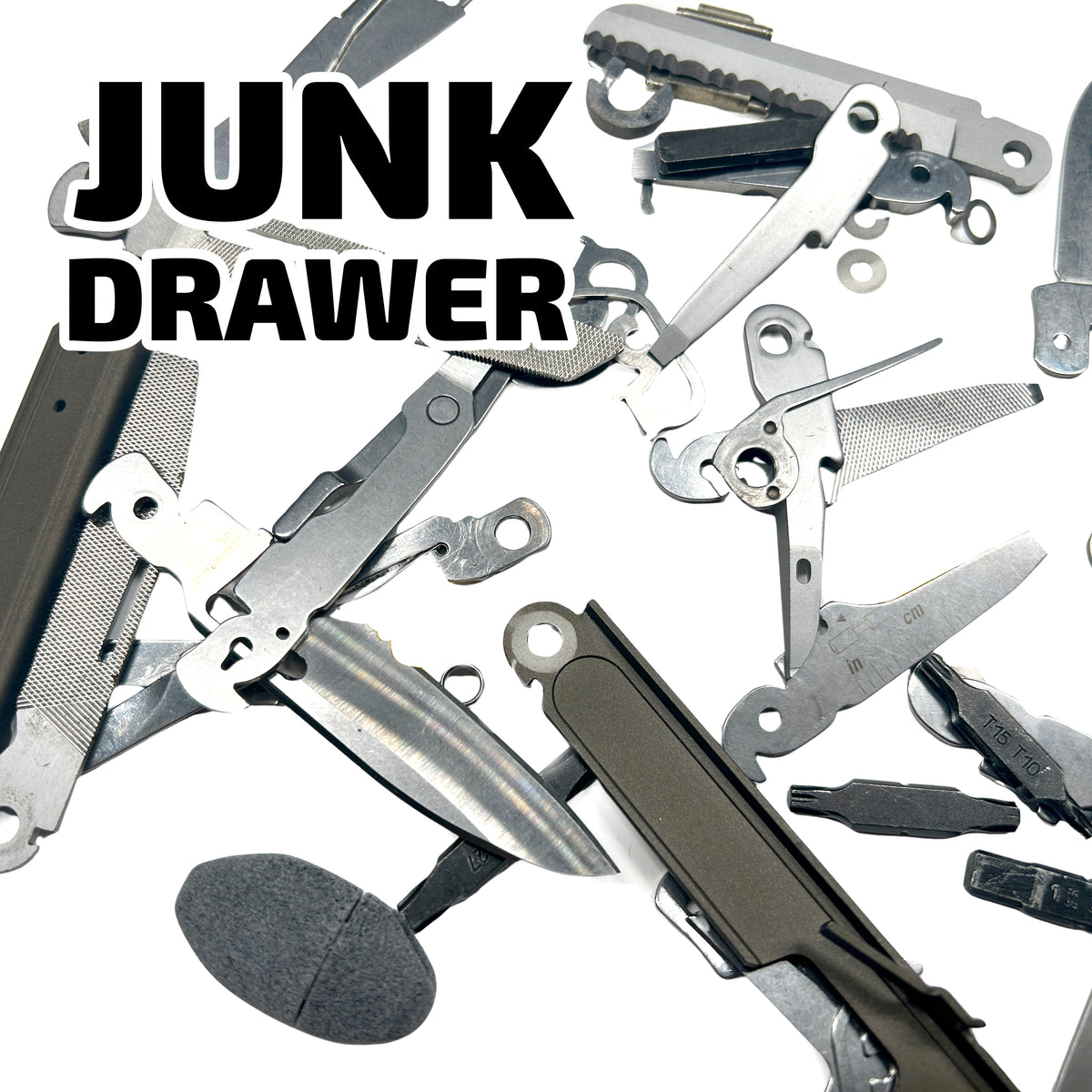 Junk Drawer - Assorted Multitool Parts