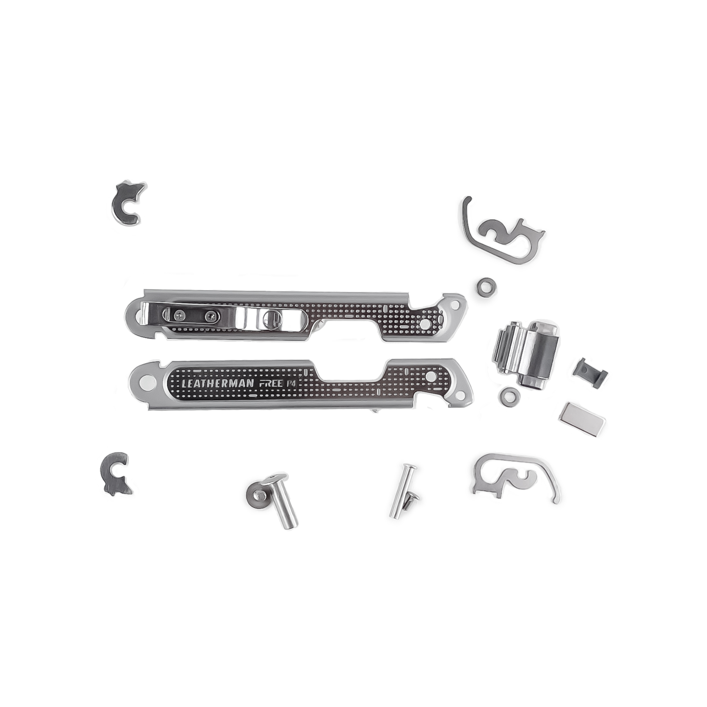 Leatherman Free P4 Replacement Parts: Frame with Pocket Clip