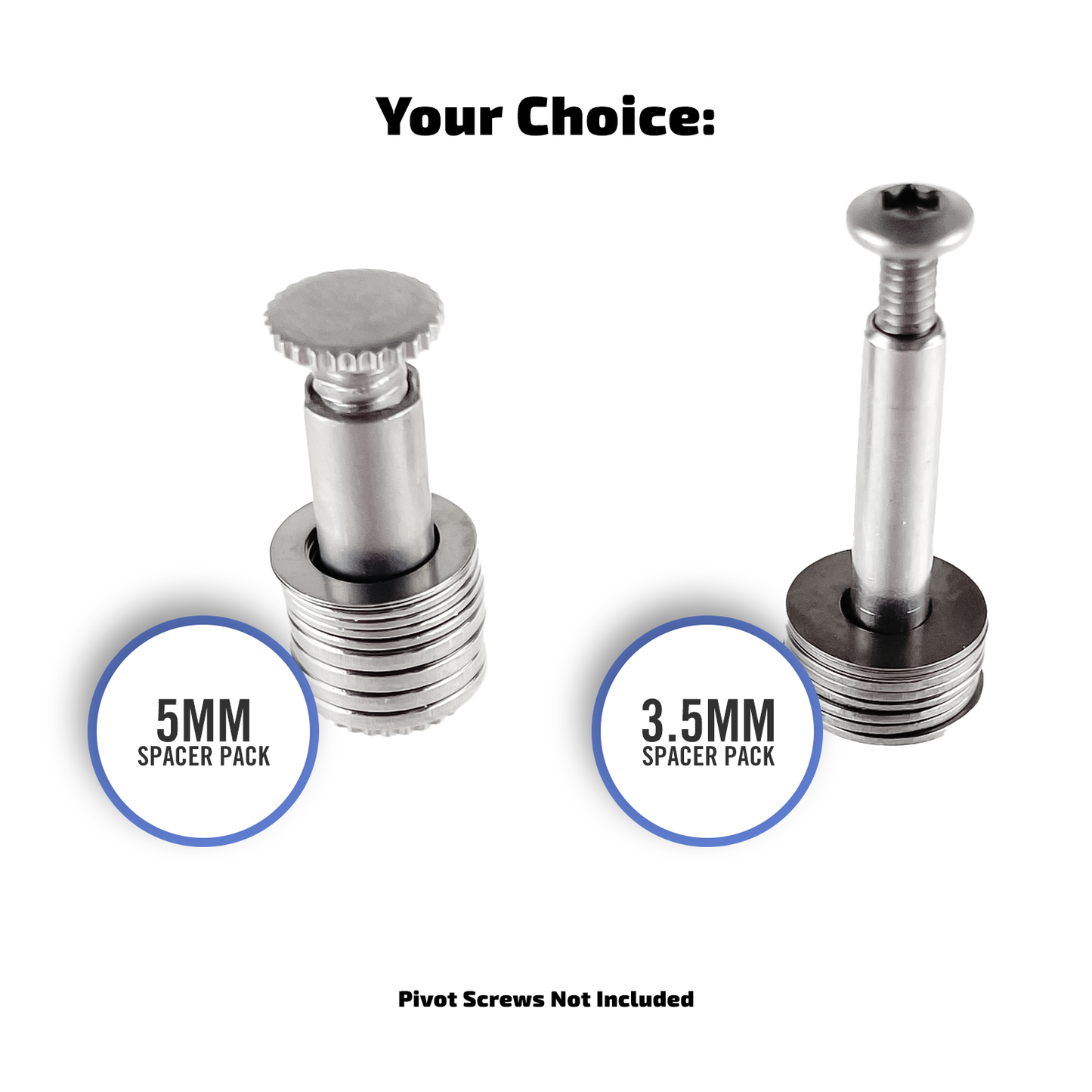 Multitool Spacers - Stainless Steel Spacers for Leatherman, SOG, and Gerber Multitools