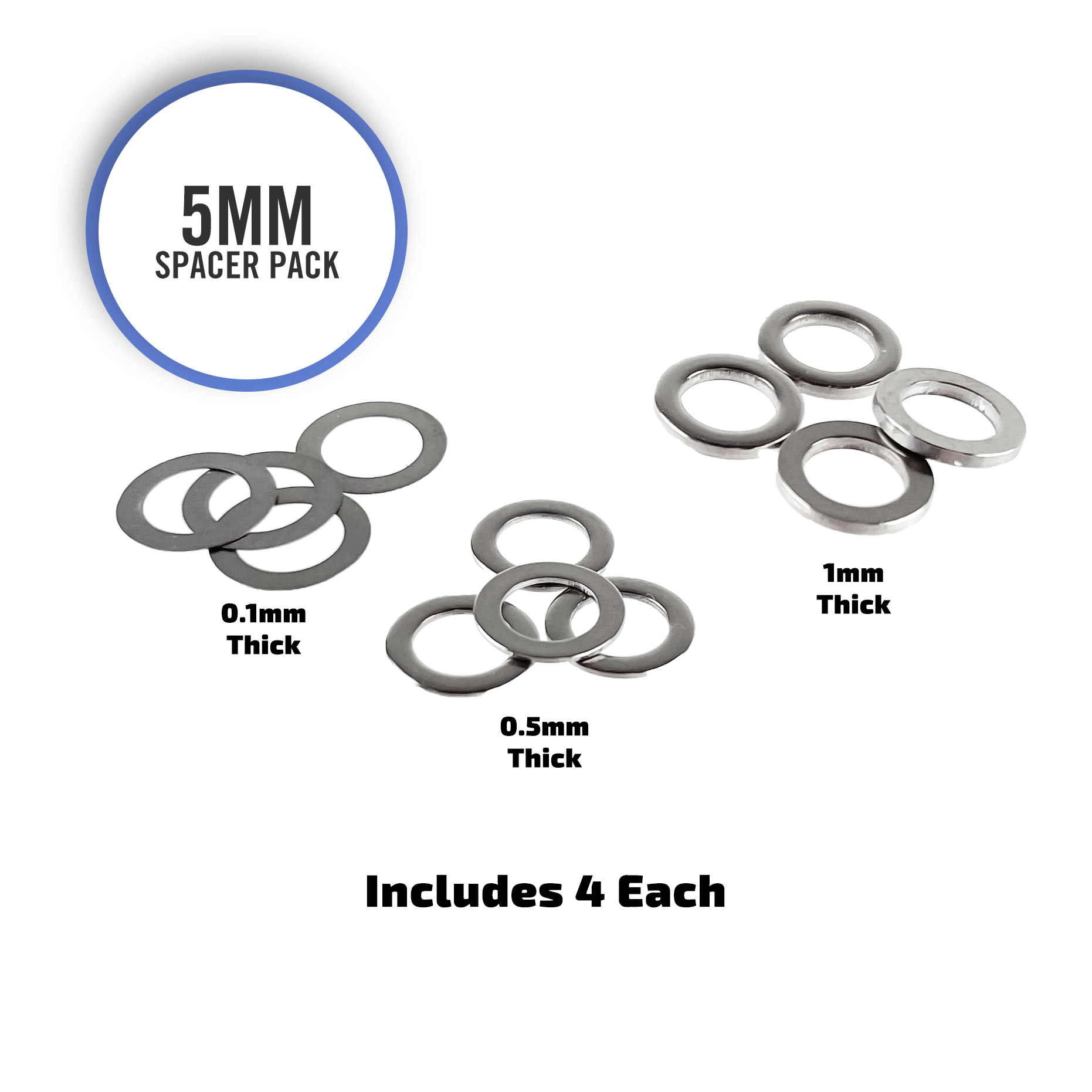 Multitool Spacers - Stainless Steel Spacers for Leatherman, SOG, and Gerber Multitools