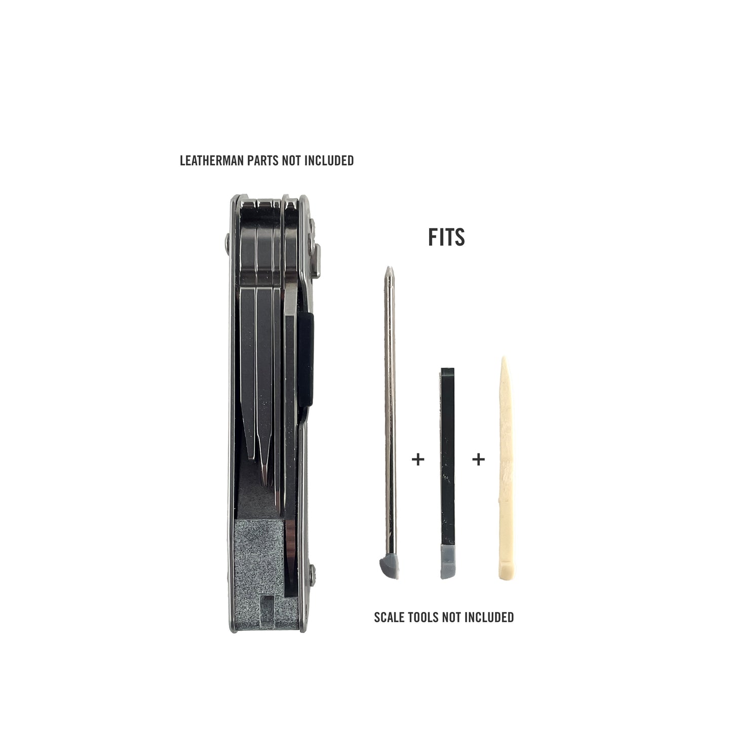 Scale Tool Insert for Leatherman Free Series Tools - Compatible with Victorinox Scale Tools