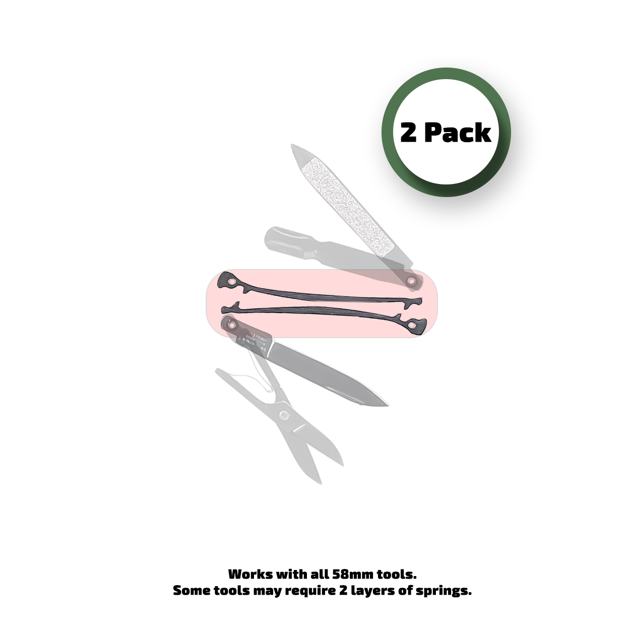 58mm Victorinox Swiss Army Knife Replacement Parts: Spring