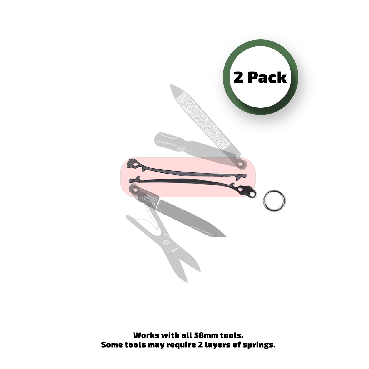 58mm Victorinox Swiss Army Knife Replacement Parts: Spring