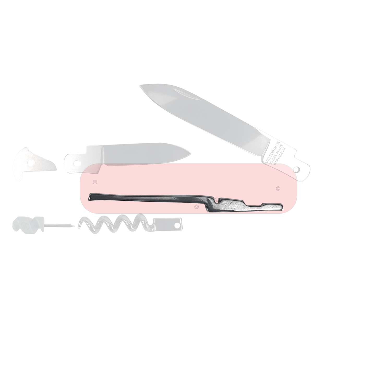 91mm Victorinox Swiss Army Knife Replacement Parts: Spring