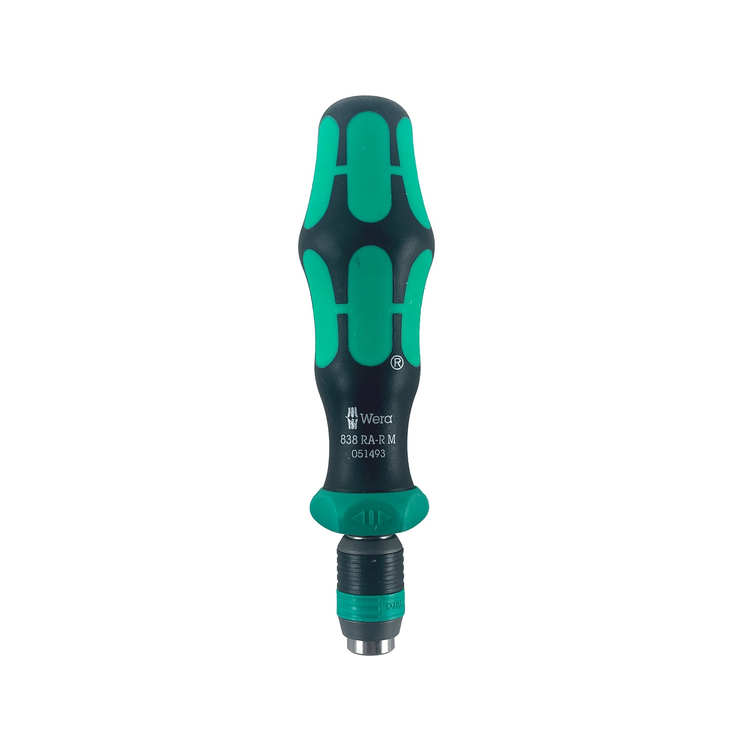 Wera Screwdriver 838 RA-R M R Ratcheting Screwdriver with Rapidaptor