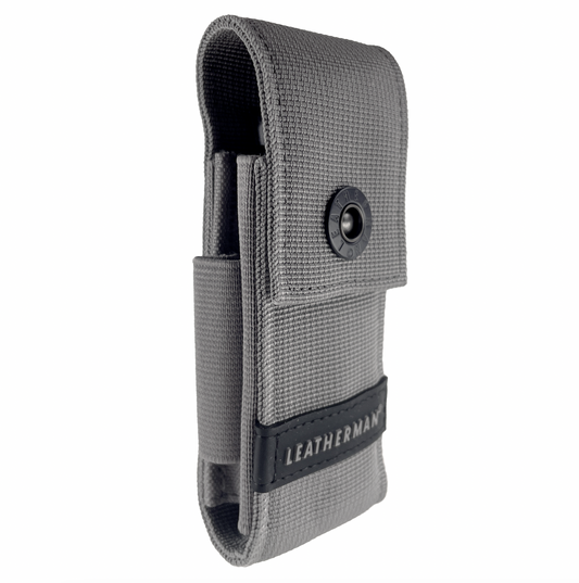 GRAY Leatherman Large Nylon Sheath with Pockets - New Open Box