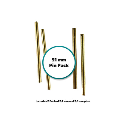 Replacement Brass Pins - 91mm Pack