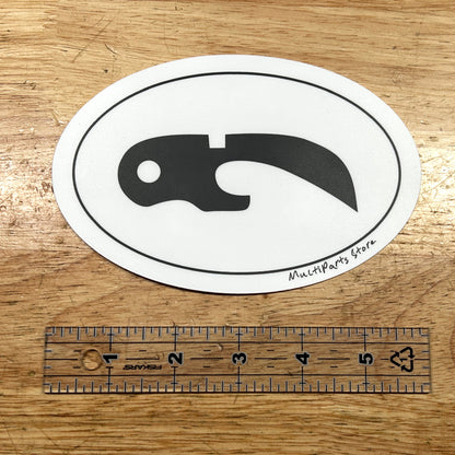 MultiParts Store "Euro" Style Bumper Sticker