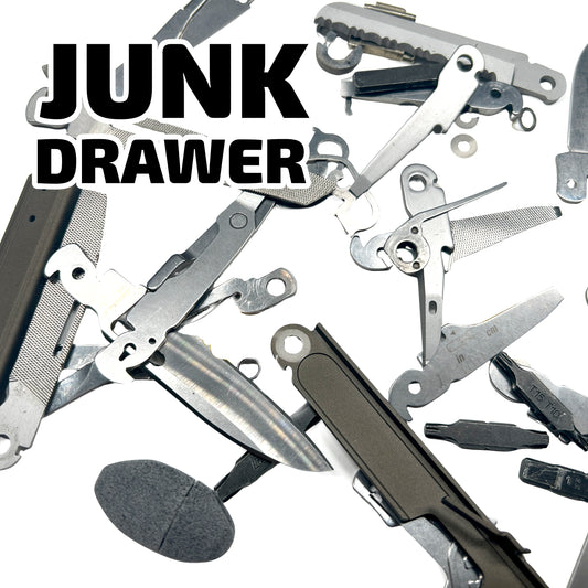 Junk Drawer - Assorted Multitool Parts