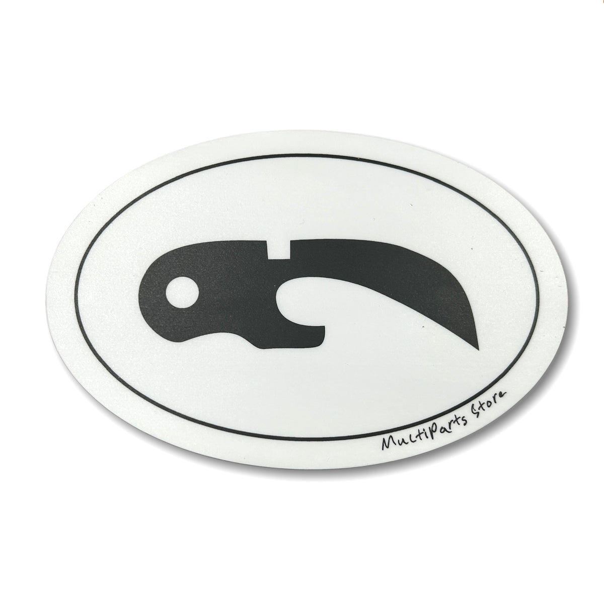MultiParts Store "Euro" Style Bumper Sticker