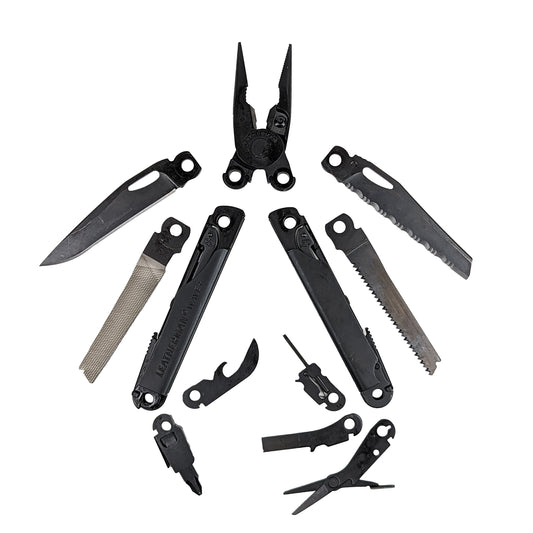 BLACK Parts from Leatherman Wave+ Black Oxide: 1 Part For Mods or Repair