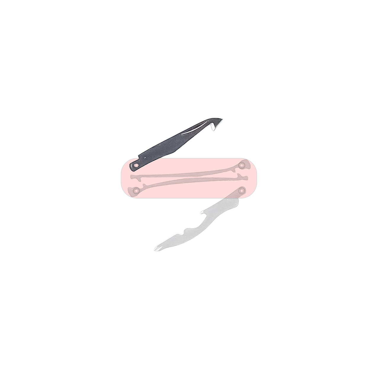 58mm Victorinox Swiss Army Knife Replacement Parts: Package Opener