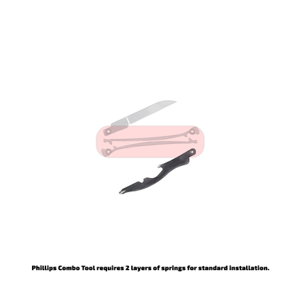 58mm Victorinox Swiss Army Knife Replacement Parts: Phillips Combo Tool