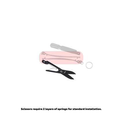 58mm Victorinox Swiss Army Knife Replacement Parts: Scissors