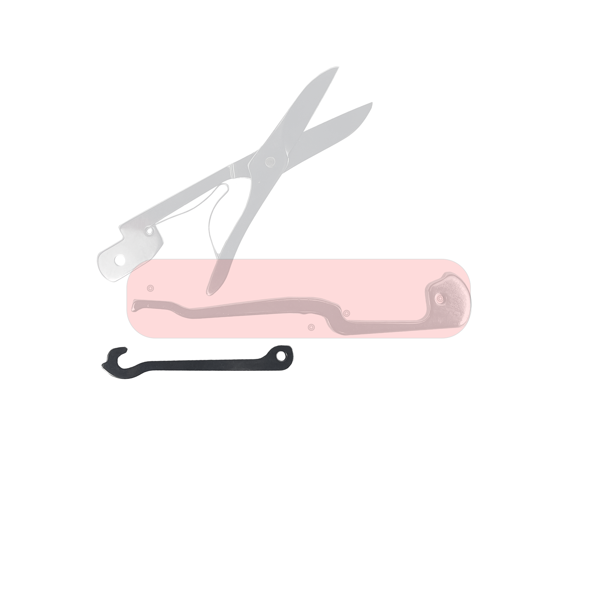 91mm Victorinox Swiss Army Knife Replacement Parts: Hook