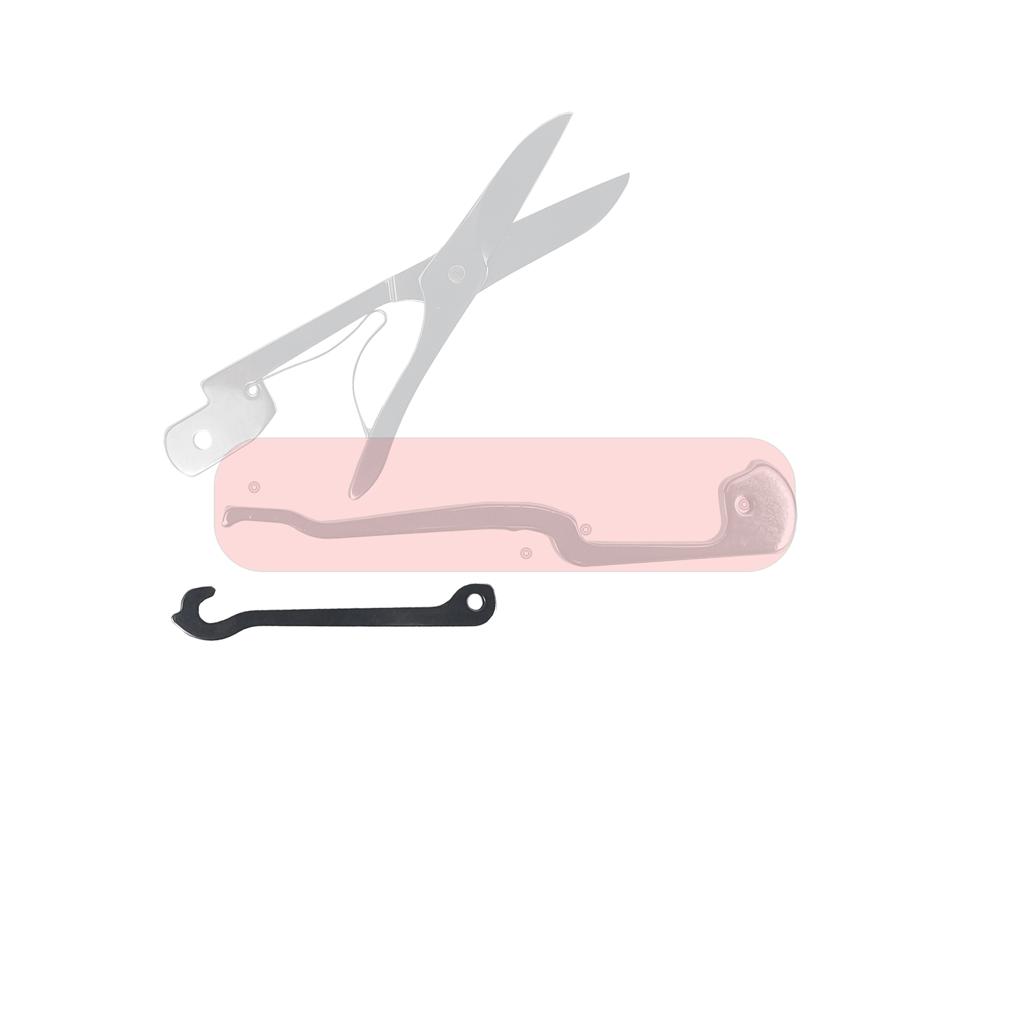 91mm Victorinox Swiss Army Knife Replacement Parts: Hook