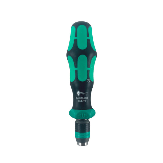 Wera Screwdriver 838 RA-R M R Ratcheting Screwdriver with Rapidaptor