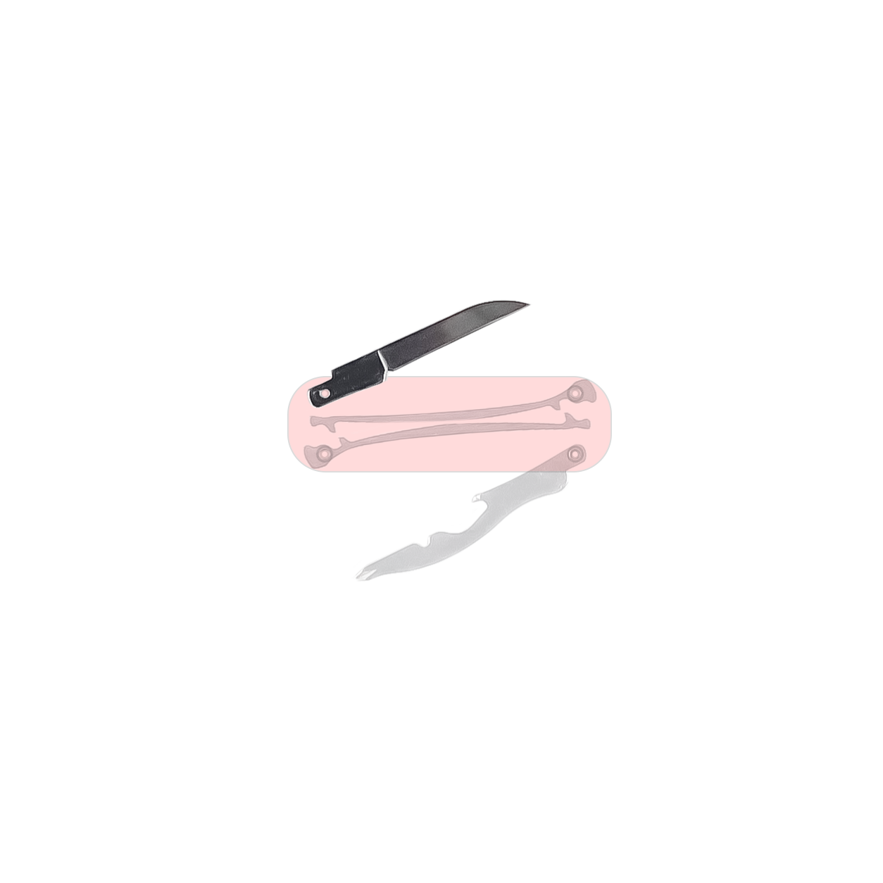 58mm Victorinox Swiss Army Knife Replacement Parts: Wharncliffe Blade